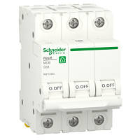 Автоматичний вимикач Schneider Electric RESI9 6kA 3P 63A C (R9F12363)