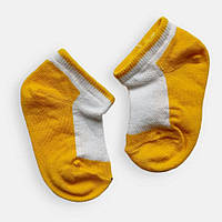 Детские носки с сеточкой размер 10 - 12 см (6 - 12 месяцев) TwinSocks Белый с желтым