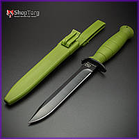 Тактичний ніж MFH Glock FM 78 Olive армійський з фіксованим лезом мисливський ніж