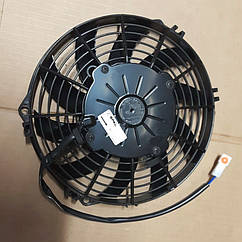 Вентилятор 9" (225 мм), 12В, 1060 м³/г, SPAL, всмоктуючий