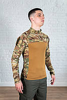 Летний убакс мультикам всу coolmax камуфляжный тактический армейский мужской Ubacs multicam штурмовая рубашка