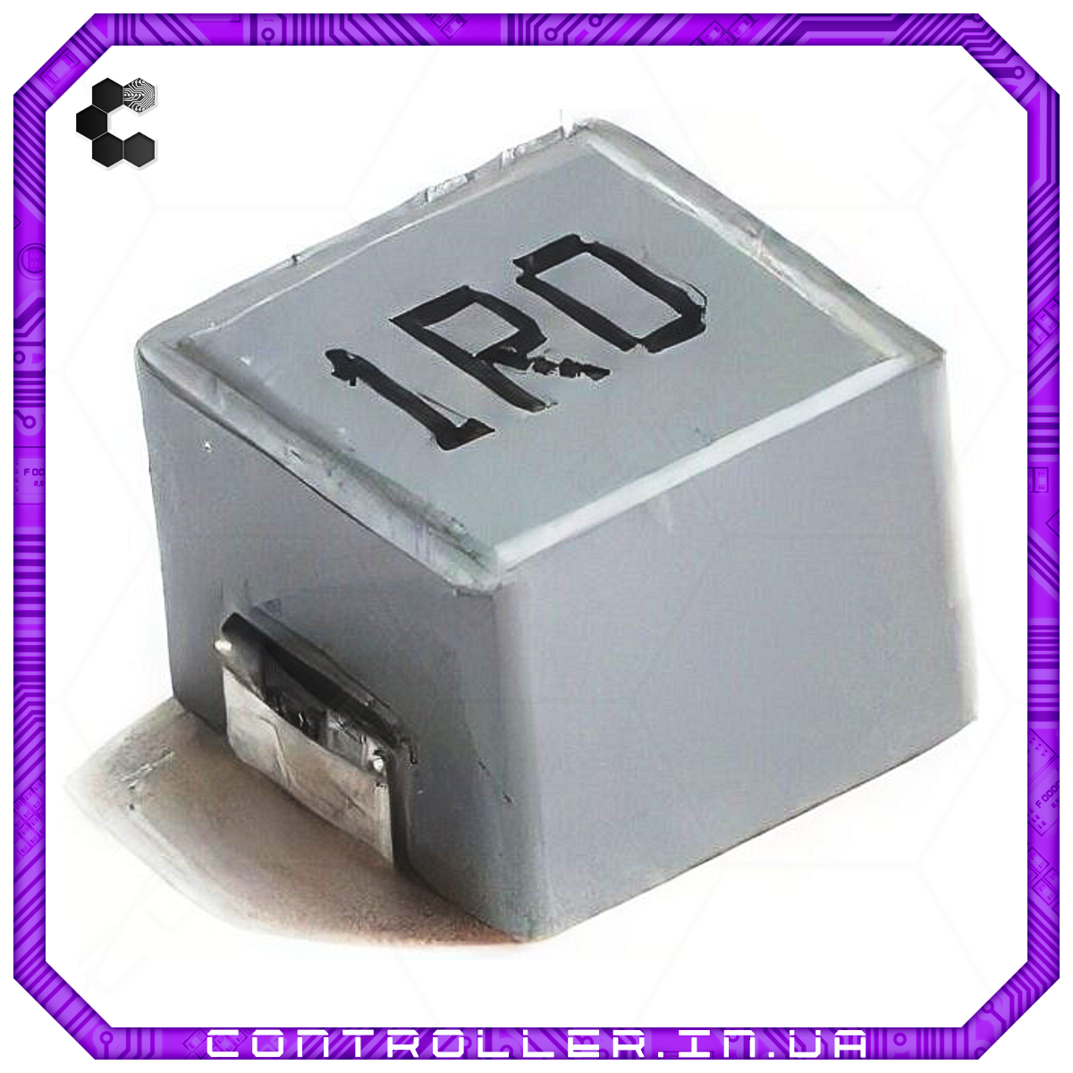 Котушка індуктивності SMD 0650 1uh 1R0