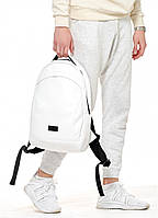 Рюкзак чоловічий білий рол Wellberry, Зручний міський рюкзак, Модний рюкзак для чоловіків COSMI