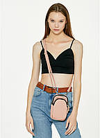 Женская сумка Modena пудра, сумка для девушек, стильная сумка, сумка для телефона COSMI