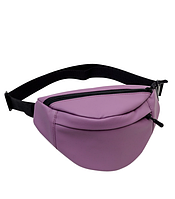 Поясная сумка-бананка URBAN Фиолетовый, стильная сумка на пояс для девушек DAYZ