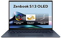 Ноутбук ASUS 13 UX5304MA-NQ040W 3K_OLED/Ultra 7/16/1TB SSD/Intel Iris Xe/W11/BL/Ponder Blue (90NB12V3-M001K0)