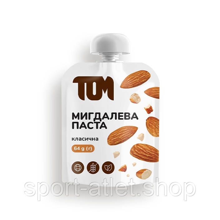 Замінник харчування TOM Мигдальна паста, 64 грам