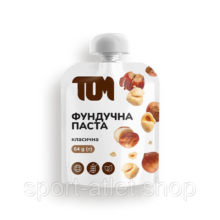 Замінник харчування TOM Паста із фундука, 64 грам