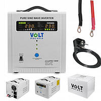 Источник бесперебойного питания ИБП Volt Polska Sinus PRO 1500E 12V 230V 1500 ВА 1000 Вт с чи PI, код: 8171527