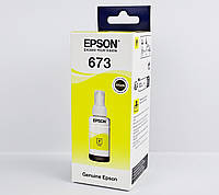 Оригинальные чернила Epson L800 / L850 / L1800 / T6734 Yellow, 70 ml C13T67344A