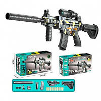 Автомат M416 дитячий 905 B 10 м'яких патронів, на батарейках Камуфляж