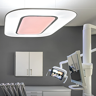 Безтіньовий світильник для стоматології Cloud, D-TEC