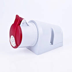 SEZ IZN 3253 32A Силова розетка стаціонарна 5 контактів