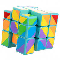 Кубик рубика Радужный 3х3 Зелёный Smart Cube SC364 ,