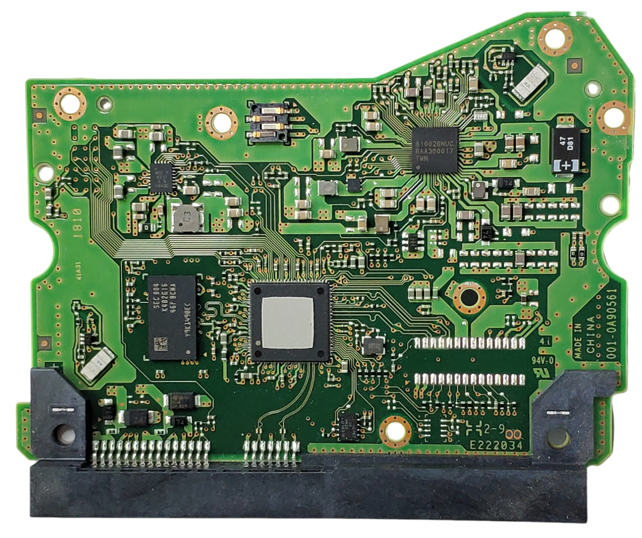 Плата HDD PCB 006-0A90561 0J45403 WD WD80EFAX WD8003FRYZ WD100EFAX WD101KFBX WD101KRYZ WD100PURZ