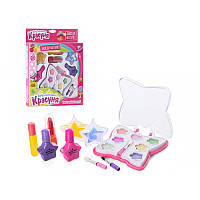 Косметика M 4738 I UA метелик, тіні, лак, помада, пензлики