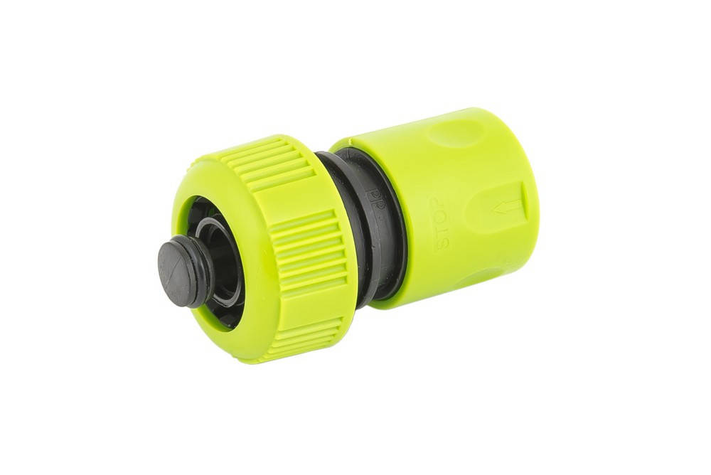 

MasterTool Коннектор для шланга 3/4" с клапаном STOP, Арт.: 92-9316