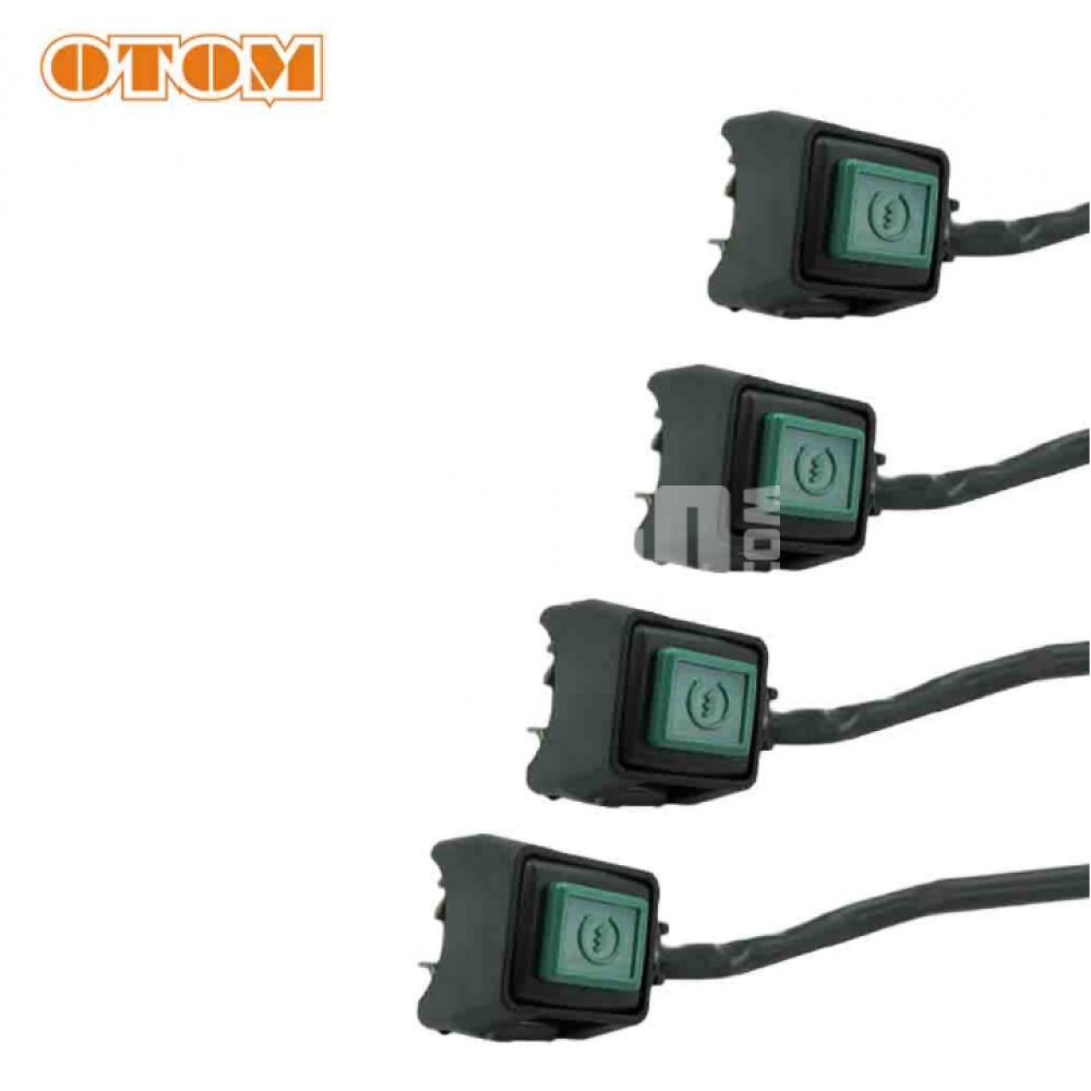 

Кнопка стартера квадратная "OTOM"