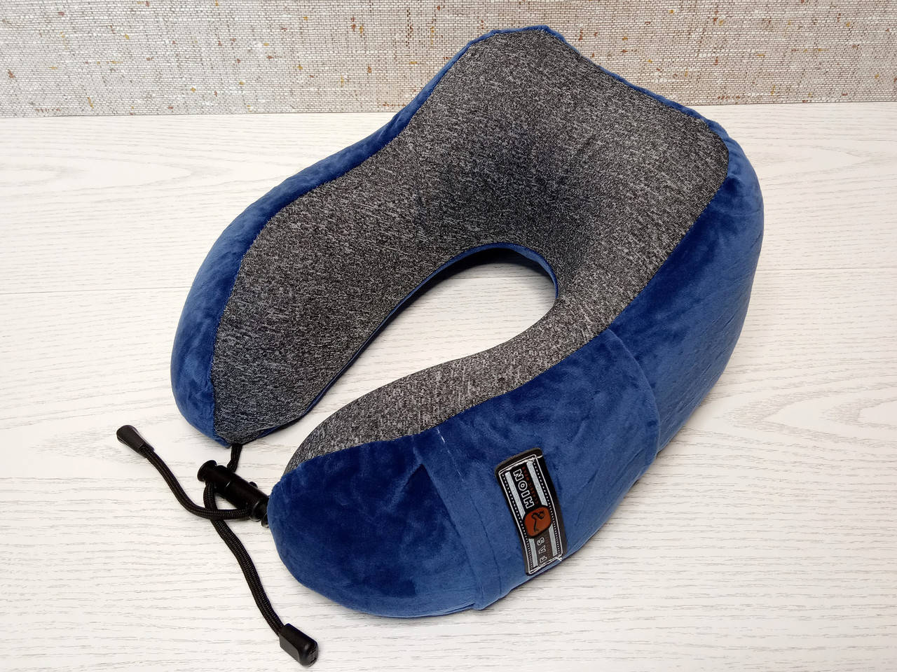 

Ортопедическая подушка-рогалик для путешествий с "эффектом памяти", Розовый