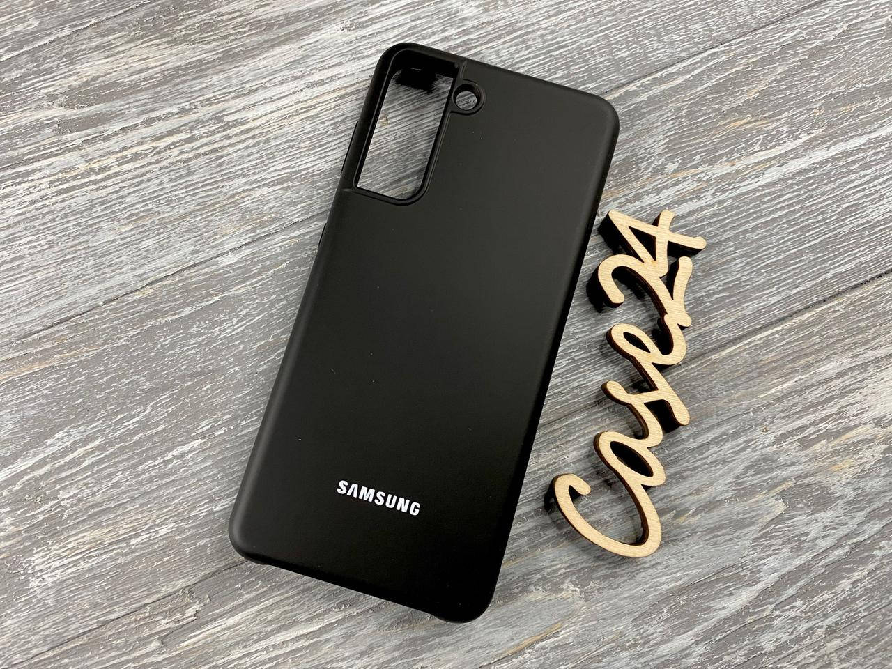 

Чехол Soft touch для Samsung Galaxy S21 (8 цветов) черный