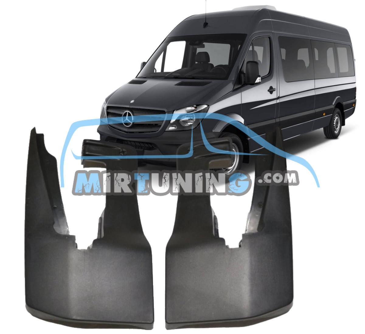 

Брызговики Mercedes Sprinter 2006-2019 передние