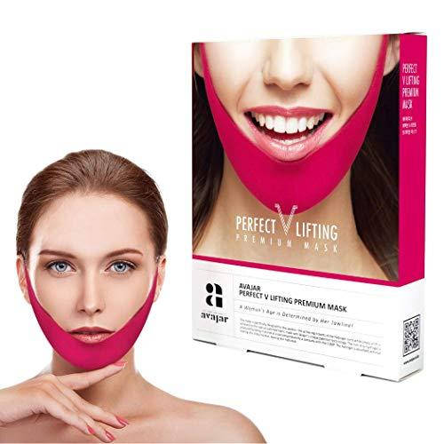 

Маска Для Коррекции Овала Лица AVAJAR PERFECT V LIFTING PREMIUM MASK(1шт)
