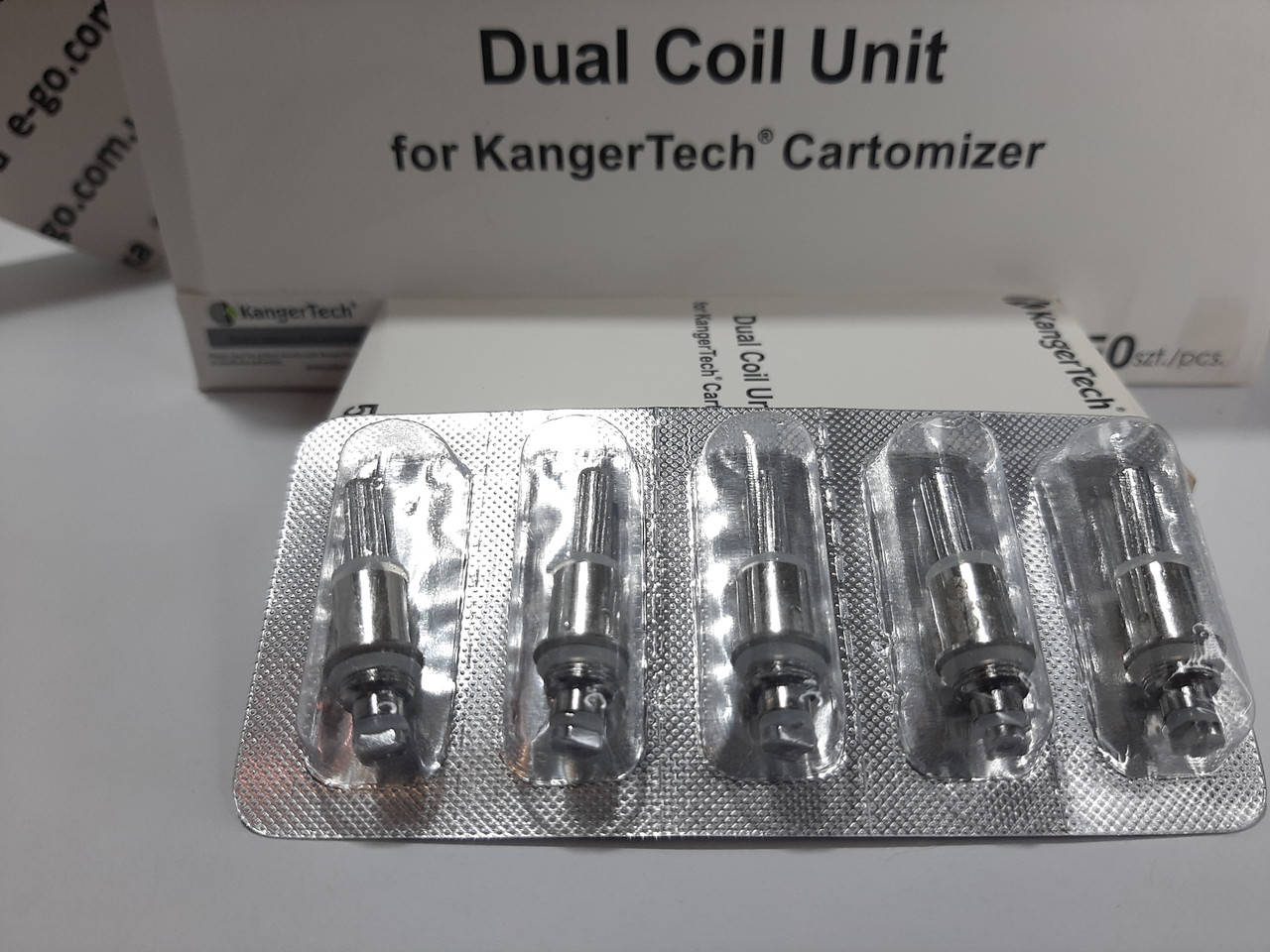 

Испаритель двухспиральный Kanger Dual Coil Unit (Mega Coil)