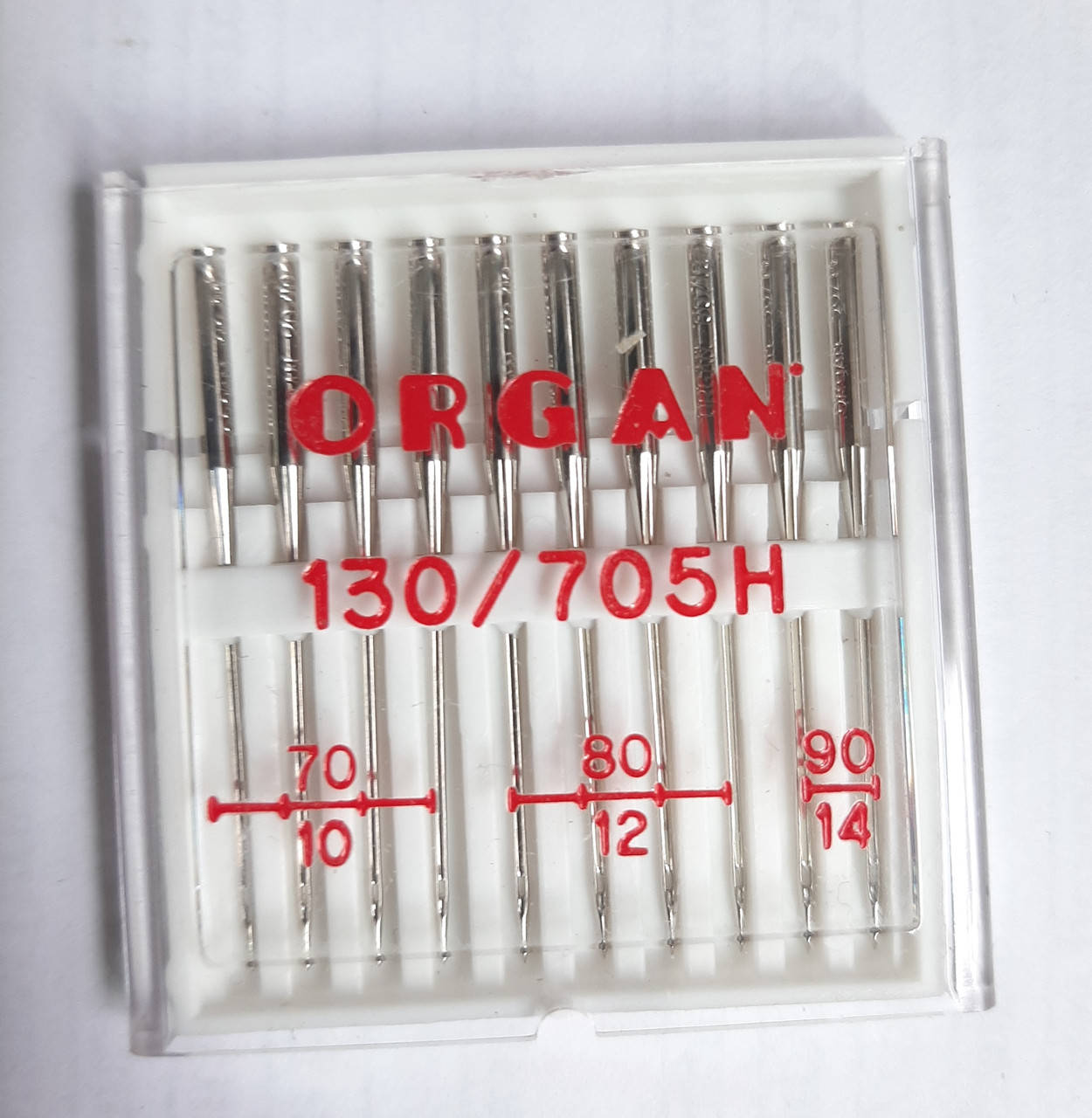 

Иглы бытовой швейной машинки орган универсальные ассорти 70; 80; 90