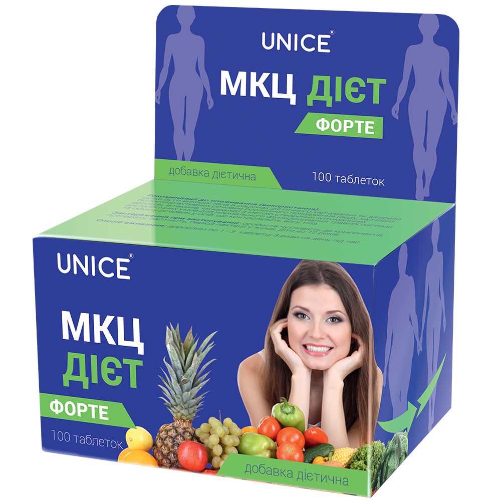 

Диетическая добавка "МКЦ диет форте", 100 таблеток