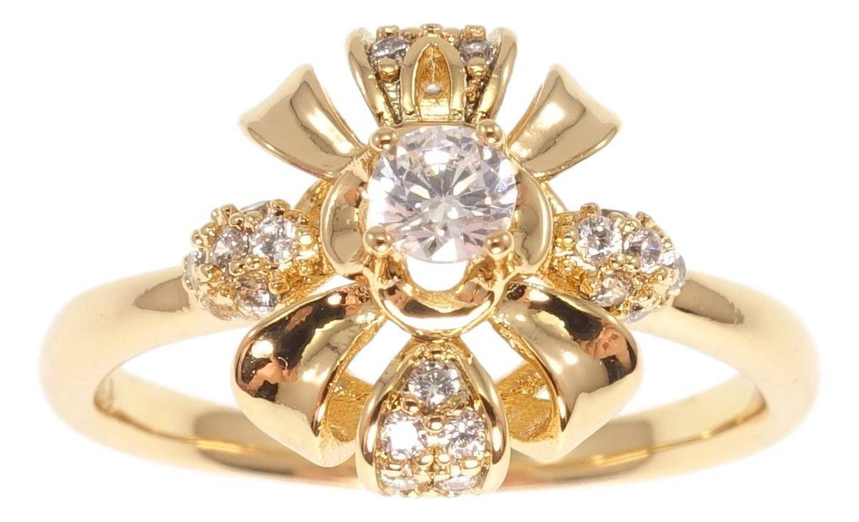 

Кольцо Xuping Позолота 18K "Цветок с чередующимися закрученными лепестками" р.16,16.5,17,18,18.5,19,19.5