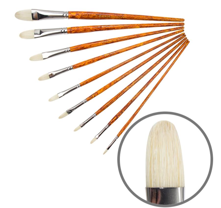 Пензель KOLOS щетина овальна Grace 2023FR д.р._№1, фото 1