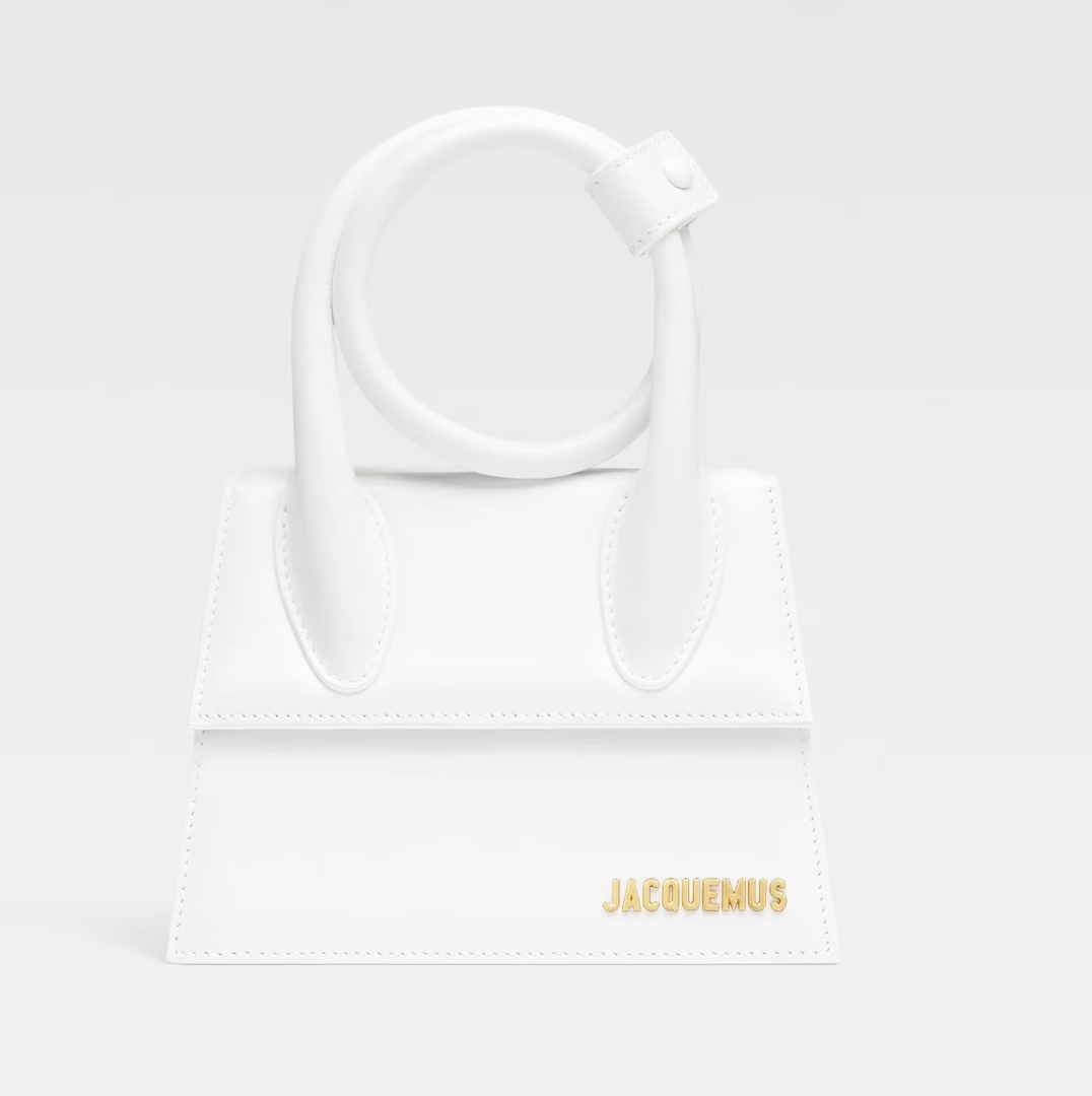 Сумка жіноча Jacquemus LE CHIQUITO NOEUD Білий. (1120)