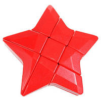 Звезда Рубика Красная 3x3 (Red Star Cube) YJ8620 red ,