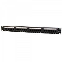 Патч-панель 19" 24xRJ-45 UTP cat.6, 1U, тип 110 Cablexpert (NPP-C624CM-001)