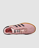 Жіночі кросівки Adidas Gazelle Bold Platform Pink/Black, фото 5