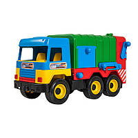 Игрушечная машинка Middle truck "Мусоровоз" TIGRES 39224 42 см Зелено-синий, Lala.in.ua