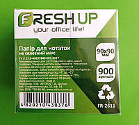 Канц Блок бумаги микс НЕ клеен. Fresh Up 90*90*900 арк. 65г/м2 FR-2611 (1/36)