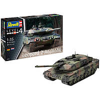 Сборная модель Танк Леопард 2 A6/A6NL Revell RVL-03281 уровень 4, 1:35, Land of Toys