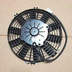 Вентилятор 9" (225 мм), 24В, 1180 м³/г, SPAL, штовхаючий