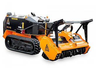 Гусечний транспортер RCU55 для подрібнення гілок, трави, чагарнику