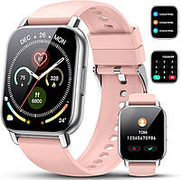 Умные часы для женщин Poounur Smart Watch Your Fitness Tracker Y6, фитнес-трекер с функцией телефонных звонков