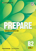 Рабочая тетрадь Prepare! Updated 2nd Edition 7 Workbook with Digital Pack