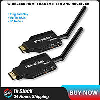 Бездротовий HDMI подовжувач CS200Pro 1080p до 50 м