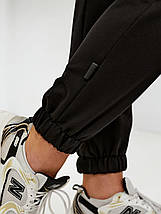 Жіночі штани спортивні з двонитки батал, фото 3