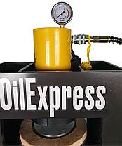 Прес для олії 50 тонн 3+3 літри дерев'яна бочка "PRO+" OilExpress, фото 4