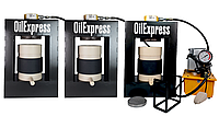 Маслопресс 50 тонн 4+4+4 литра капролон "PRO+" OilExpress