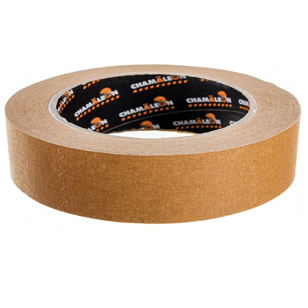 Малярний скотч Chameleon 822 90°C коричневий 24мм×50м