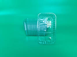 Одноразовий пластиковий контейнер для ягід 500 PET  190*115*55мм, 1000 шт/ящ