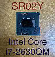 Б/У Процессор для ноутбука Intel Core i7-2630QM, SR02Y