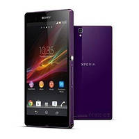 Смартфон СОНИ пурпурный, тонкий на 1 сим карту Sony Xperia Z C6603 purple 2/16 гб REF